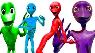 Dame Tu Cosita 🆚 Alien Green 🆚 Chocobodi ♥ Me Kemaste 🔥🔥🔥 Alien dance color dance challenge