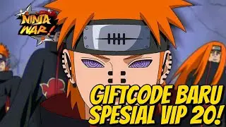 GIFTCODE TERBARU Spesial VIP 20 Player & GACHA 500 Tiket 😱 - Shinobi Legend Mobile