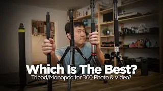 Which Is The Best Tripod or Monopod for 360 Photos & Videos?