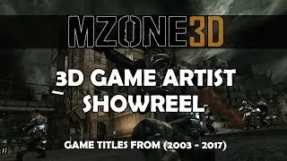 3D Environment Game Artist Portfolio demoreel