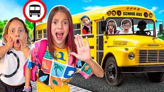 Jéssica Ensina como Ser Inteligente e um BOM AMIGO na escola e no ônibus escolar.