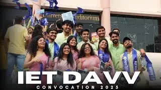 IET DAVV INDORE convocation ceremony vlog|smapvartnam 2025|#video #viralvideo #iit #iitjee #vlog
