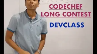 Codechef Tutorial - DEVCLASS - String Processing