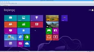 Hyper-v in Windows 8 inside the Vmware Workstation / Windows 8 de Hyper-v Kurulumu