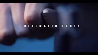 Top 10 Best Cinematic Fonts | 2020
