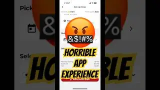 Worst mobile app check-out experience ever! #MobileApp #CheckOutExperience #Frustrating