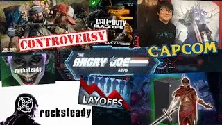 AJS News- COD BO 6 Hostage Controversy, Rocksteady LAYOFFS, Capcom Director Leaves, Remedy Vs Epic