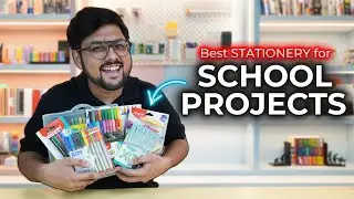 School Projects के लिए  Must-Have Stationery Items 📝 | Best Stationery for स्कूल प्रोजेक्ट्स ✨📒🖊️