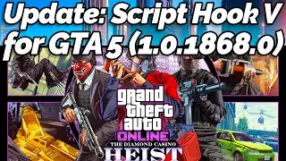 Update: Script Hook V for GTA 5 1.0.1868.0 Released (GTA Gamer)