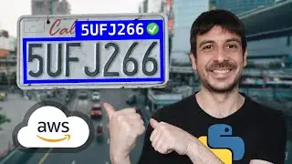 REAL TIME Number Plate Recognition with Python and AWS | Object detection and tracking | Yolov8