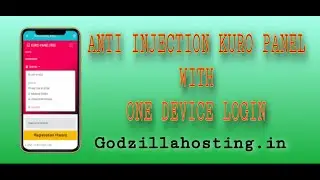 How To Create Kuro Panel For Free | How Make Your Own Anti Injection Kuro Panel | One Device Login