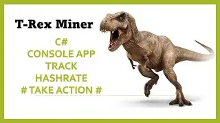 A T-Rex miner Buddy with C#