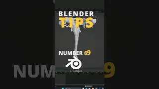 Blender Tip 69 Water Splash 😉 #blender #blender3d #blendertutorial #tutorial