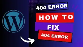 How to Solve 404 Error in Google Search Console | WordPress
