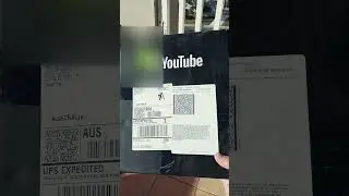 Unboxing My 100k Playbutton! 😮 