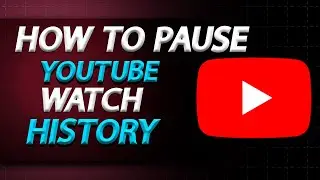 How To Pause YouTube Watch History In Laptop In 2024 | How To Easily