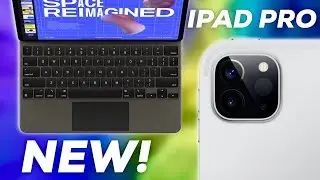 New iPad Pro with Trackpad Support + Pro Cameras!