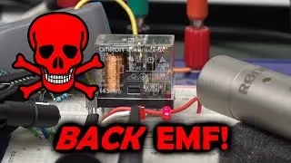 EEVblog 1409 - The DANGERS of Inductor Back EMF