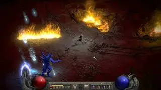 Нормал. Победа над Диабло. Прохождение Волшебницей Diablo II: Resurrected на сложности нормал.
