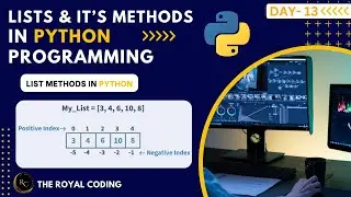 List and List Methods in Python Programming | Python for Beginners 