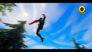 Sunflower 🌻 | Fortnite Spiderman Swinging Montage