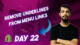 How to Remove Underline From Menu Links in Shopify Dawn Theme