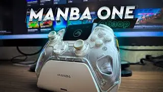 MANBA One. Review of the best gamepad with a screen. Change settings - on the fly!