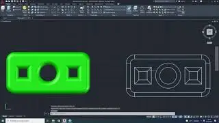 244 Autocad 3d  Flatshot