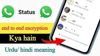 your status updates are end to end encrypted | status updates are end to end encrypted ka matlab