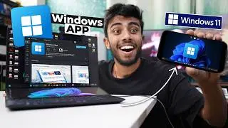 Microsoft New Windows APP!🔥 Run Windows 11 on Android/IOS - Testing Games & Apps⚡