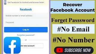 How to Recover Facebook Account 2023 (New Update) Password if you Forget it