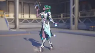 Symmetra's Sashay Emote With Assorted Skins