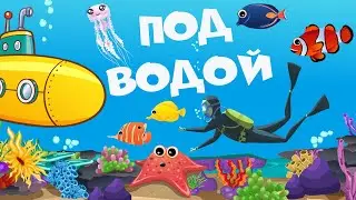 Под водой - Морские жители - Познавательные мультики для детей