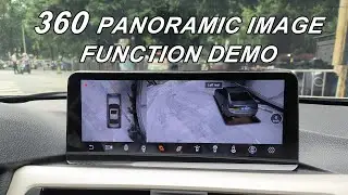 How to Set the BMW F30 F10 E60 E70 After-Market 360° Surround View Panoramic Camera  System of PEMP