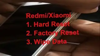 How to hard reset Redmi 4 | How to Format Redmi Phone | How to Wipe Data from Redmi Phone