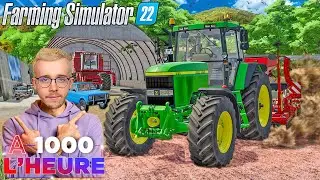 UN NOUVEAU TRACTEUR, OUI encore ! | À 1000 À L'HEURE #07 (Farming Simulator 22)