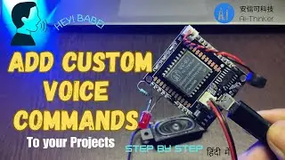 Add Custom Voice Command to your Projects using VC-02 Module | 