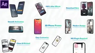 3D SmartPhone Promotion After Effect | | Free Download