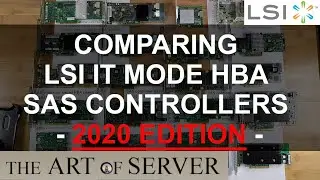 Comparing HBA IT mode SAS controllers | 2020 Edition