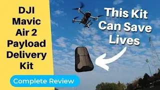 DJI Mavic Air 2 Payload Delivery Kit with LED Light Landing Gear