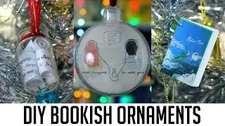 DIY Bookish Ornaments