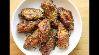 Crispy Honey Garlic Wings - Air Fryer Recipe