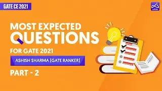 Most Expected Questions - Civil Engineering | Part 2| Structural Analysis | GATE 2021 | Vidyalanakar