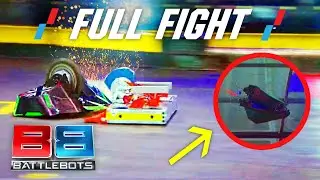 BattleBot Piece Cracks BULLETPROOF Ceiling! | Season 4 Episode 11 (Part 3) | BATTLEBOTS
