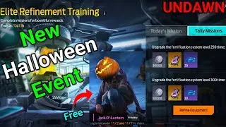 Undawn 🎃 New Halloween Event 🎃 || Elite Refinement Training || #undawntips  #undawn #pogtamilanyt