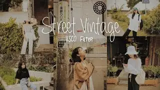 Street Vintage VSCO editing | vsco photo editing tutorial