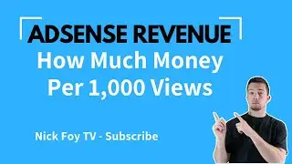 How Much Adsense Revenue Per 1000 Pageviews on a Blog (How to Make More Money Online)
