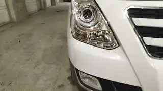 Hyundai Grand Starex модернизация фар