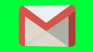 Gmail Green Screen Logo Loop Chroma Animation