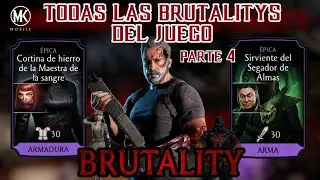 FINAL!! TODAS LAS BRUTALITYS PARTE 4 | Mortal Kombat Mobile